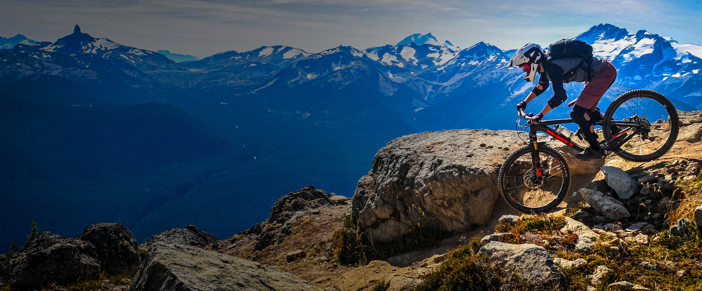 Biker doing trails in mountain - Essential Provisions
