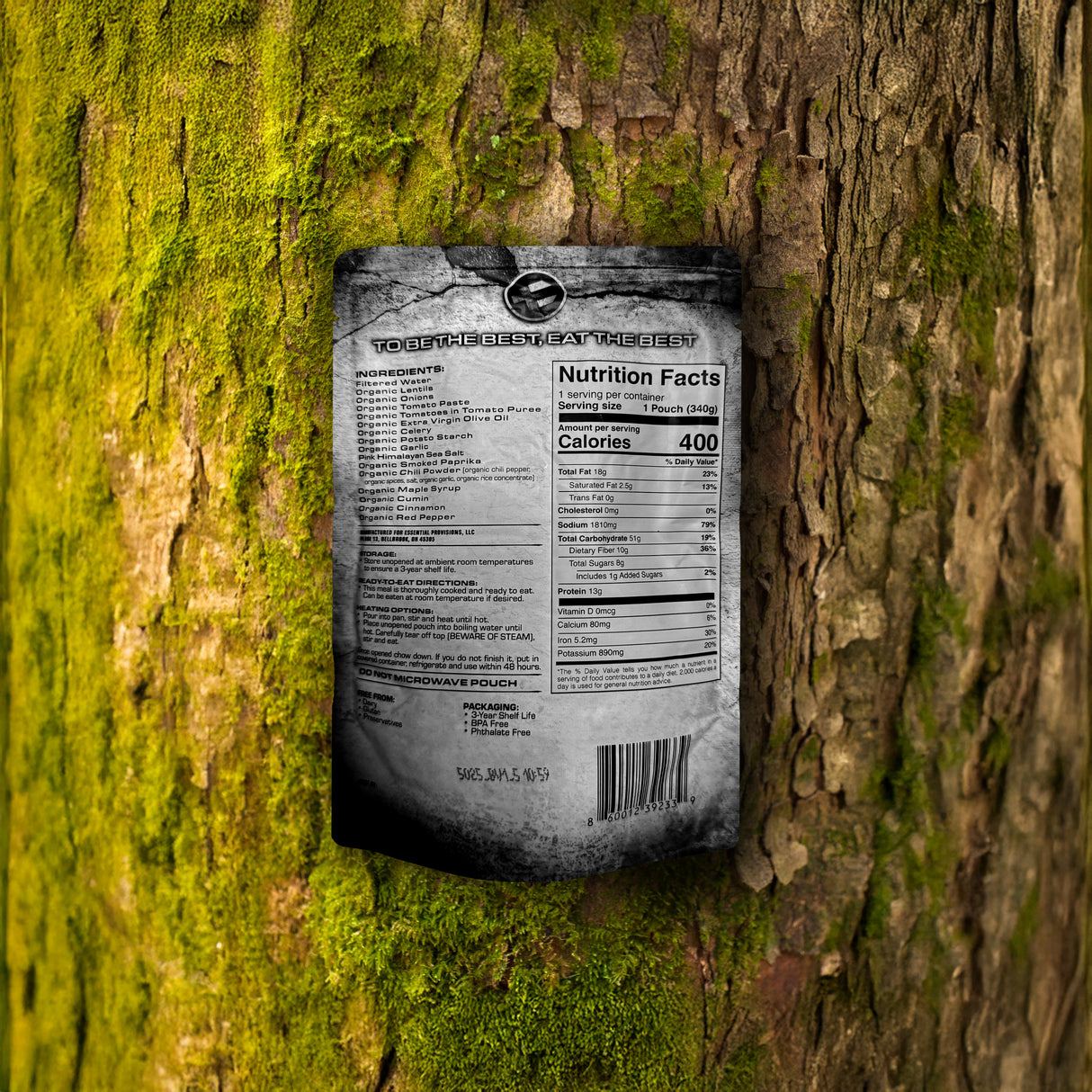 Meal (Ready-to-Eat) - LENTIL CHILI