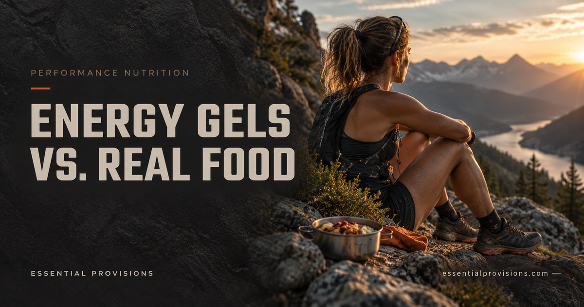We Checked the Blood Sugar Curve on Energy Gels vs. Real Food. Here's the Difference