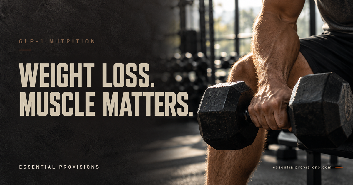 Muscle Loss Is the Hidden Cost of GLP-1 Weight Loss. Here's the Protein Math That Prevents It