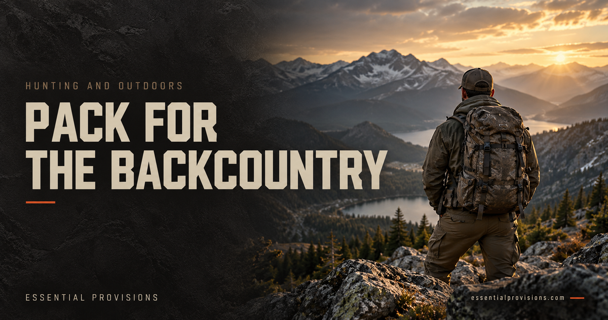What to Actually Pack for a Multi-Day Backcountry Hunt (Beyond Water and a Knife)