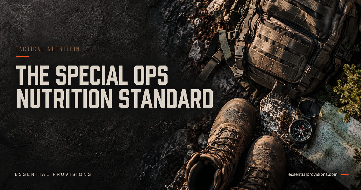 What Special Operations Nutrition Standards Get Right That Consumer Food Doesn't