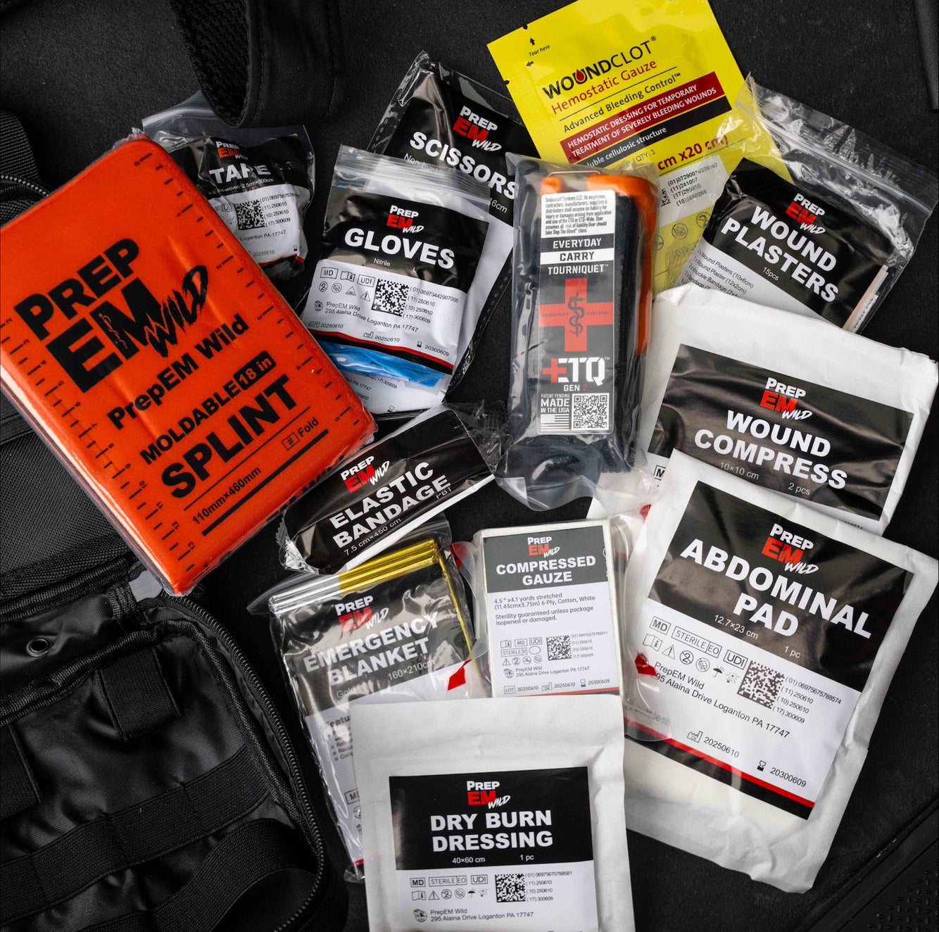 72 Hour Preparedness Kit – Essential Provisions