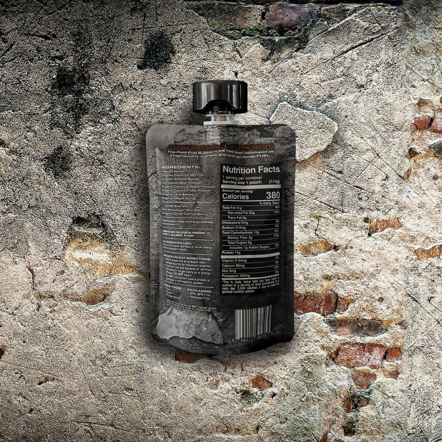 Magnified area of 'Sustain (Energy Blend) - SALTED ALMOND VANILLA' image'